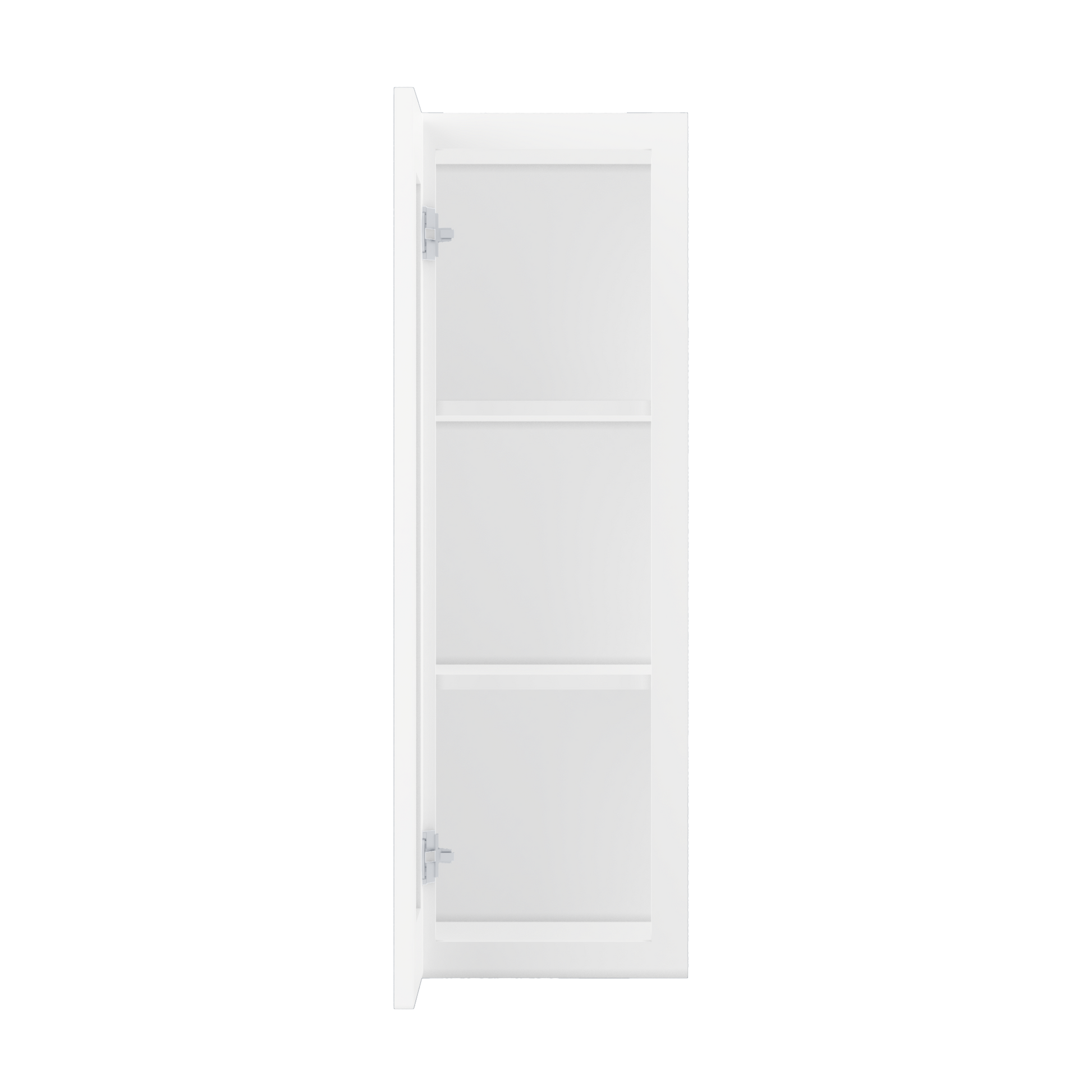 Wall Kitchen Cabinet W1236 Alpina White LessCare 12 in. width 36 in. height 12 in. depth - Kitchen Cabinets