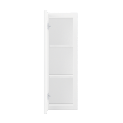 Wall Kitchen Cabinet W1236 Alpina White LessCare 12 in. width 36 in. height 12 in. depth - Kitchen Cabinets