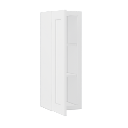 Wall Kitchen Cabinet W1236 Alpina White LessCare 12 in. width 36 in. height 12 in. depth - Kitchen Cabinets