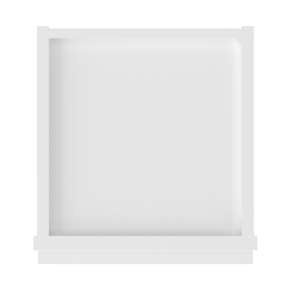 Wall Kitchen Cabinet W1236 Alpina White LessCare 12 in. width 36 in. height 12 in. depth - Kitchen Cabinets