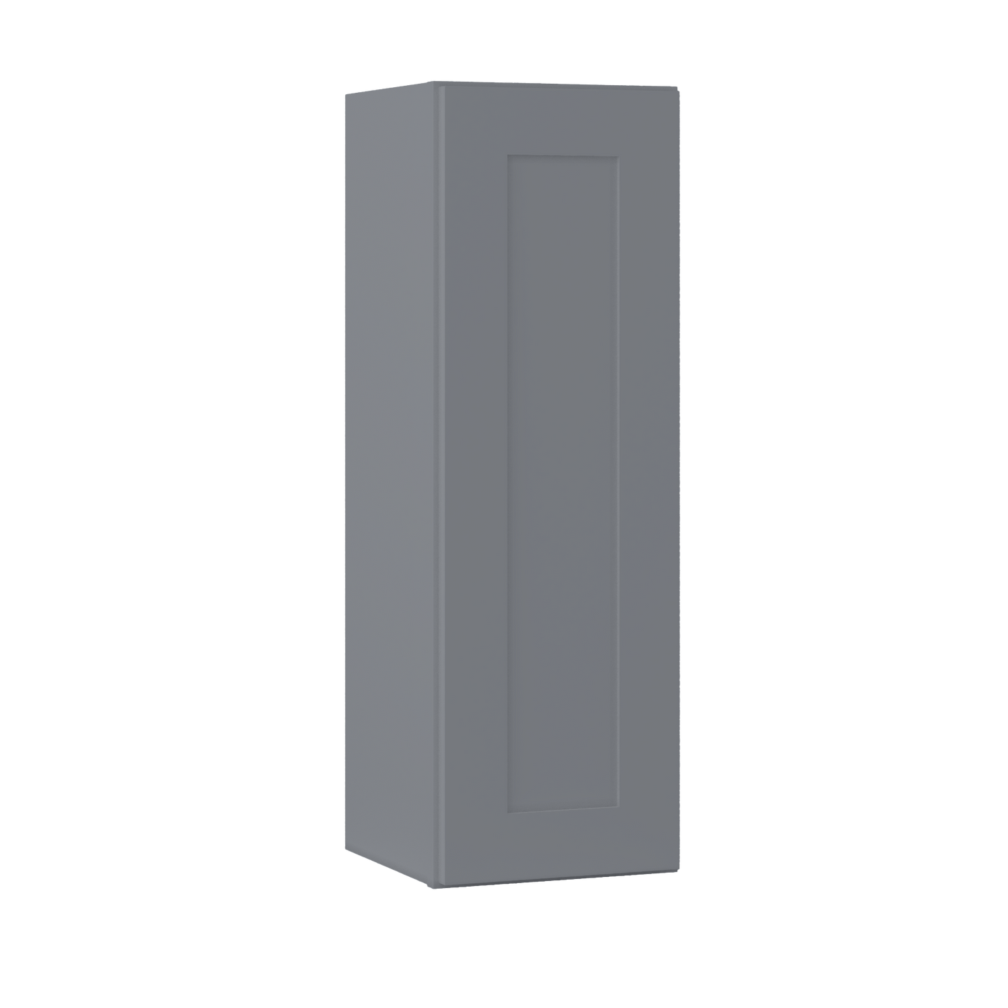 Wall Kitchen Cabinet W1236 Colonial Gray LessCare 12 in. width 36 in. height 12 in. depth - Kitchen Cabinets