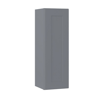 Wall Kitchen Cabinet W1236 Colonial Gray LessCare 12 in. width 36 in. height 12 in. depth - Kitchen Cabinets