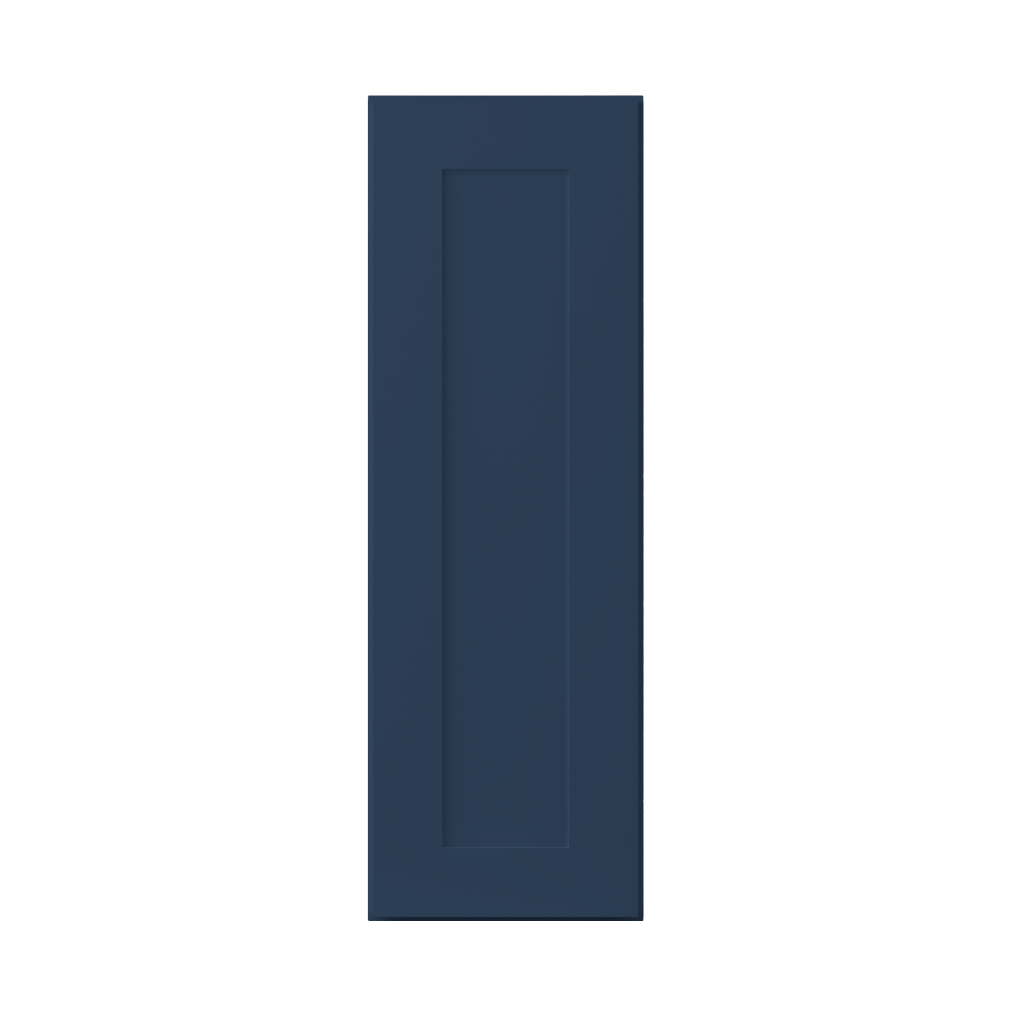 Wall Kitchen Cabinet W1236 Danbury Blue LessCare 12 in. width 36 in. height 12 in. depth - Kitchen Cabinets
