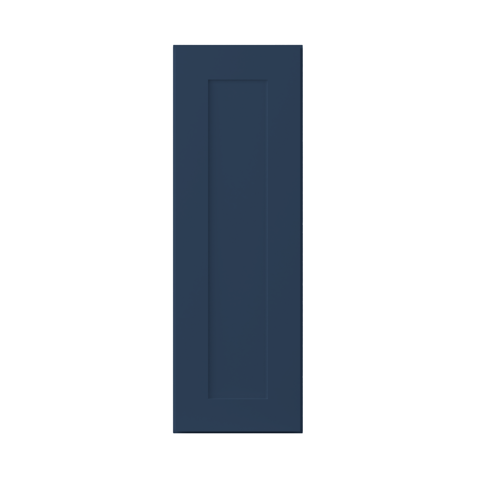 Wall Kitchen Cabinet W1236 Danbury Blue LessCare 12 in. width 36 in. height 12 in. depth - Kitchen Cabinets