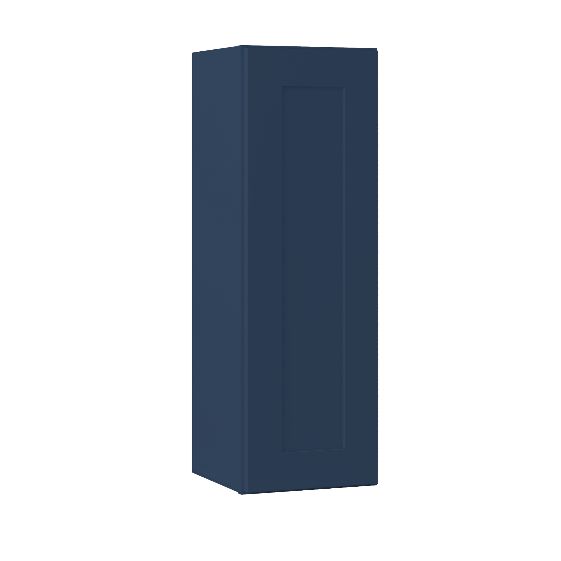 Wall Kitchen Cabinet W1236 Danbury Blue LessCare 12 in. width 36 in. height 12 in. depth - Kitchen Cabinets