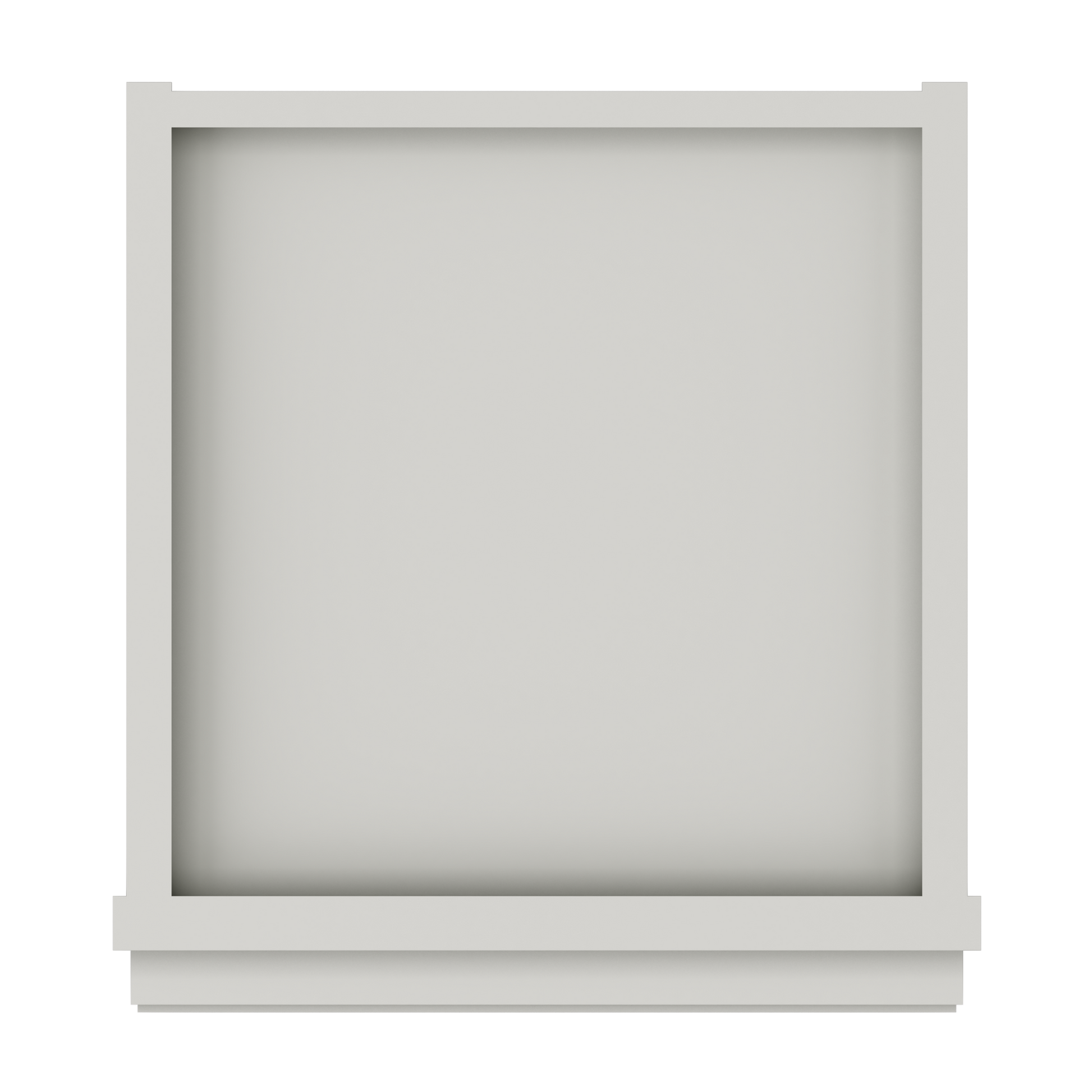 Wall Kitchen Cabinet W1236 Milan Pearl 12 in. width 36 in. height 12 in. depth - Kitchen Cabinets