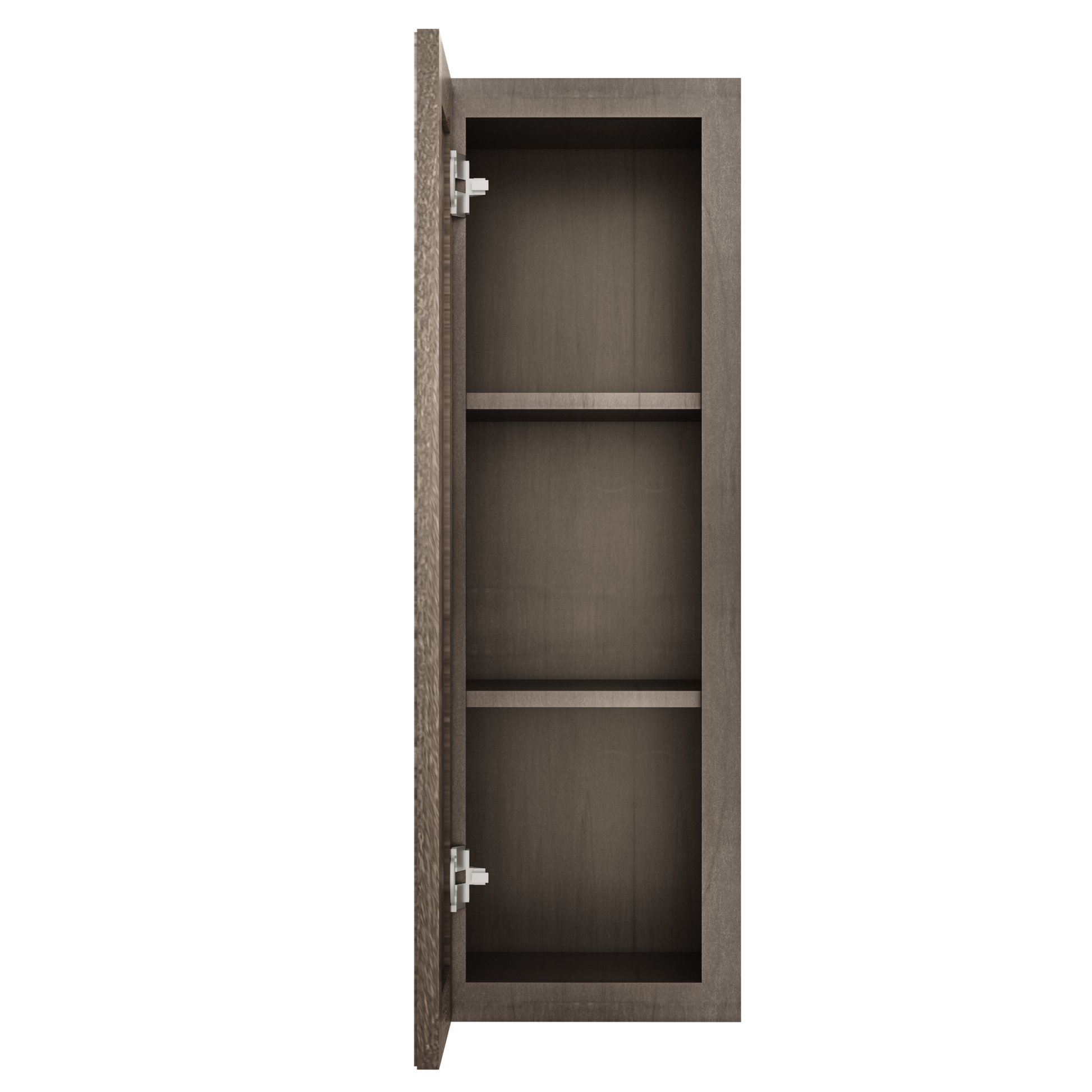 Wall Kitchen Cabinet W1236 Milan Slate 12 in. width 36 in. height 12 in. depth - Kitchen Cabinets