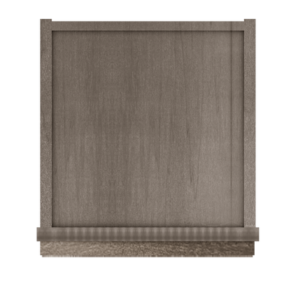 Wall Kitchen Cabinet W1236 Milan Slate 12 in. width 36 in. height 12 in. depth - Kitchen Cabinets