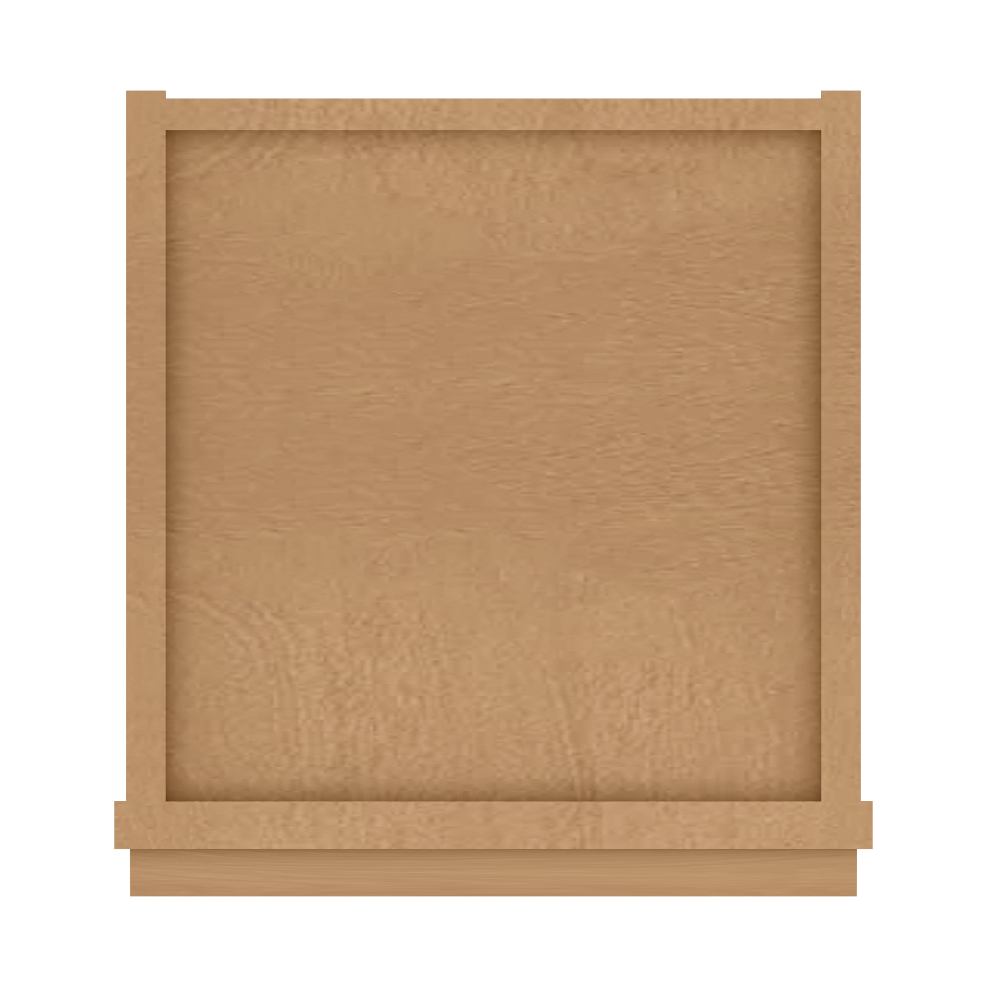 Wall Kitchen Cabinet W1236 Shaker Toffee LessCare 12 in. width 36 in. height 12 in. depth - Kitchen Cabinets