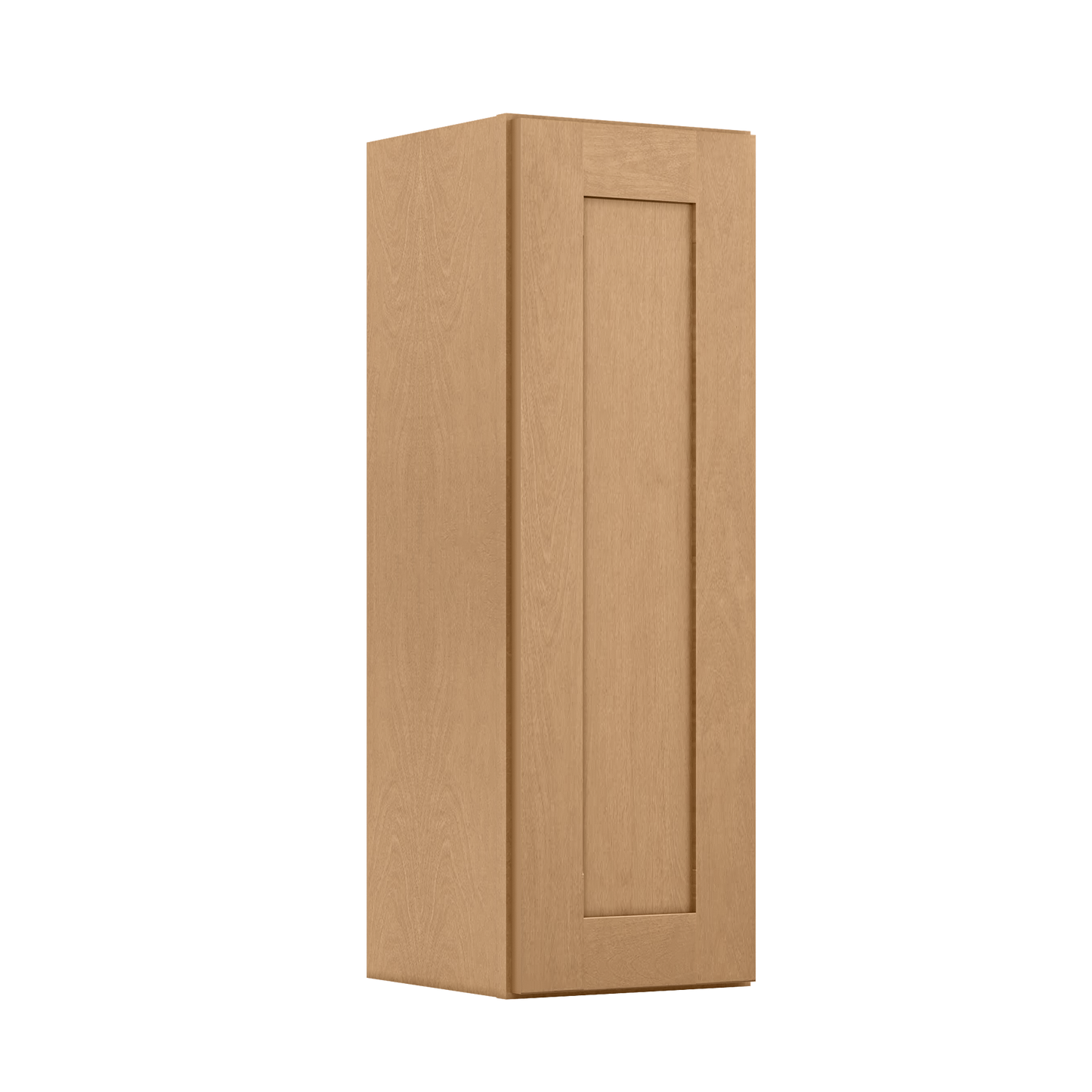 Wall Kitchen Cabinet W1236 Shaker Toffee LessCare 12 in. width 36 in. height 12 in. depth - Kitchen Cabinets