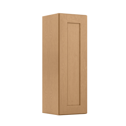 Wall Kitchen Cabinet W1236 Shaker Toffee LessCare 12 in. width 36 in. height 12 in. depth - Kitchen Cabinets