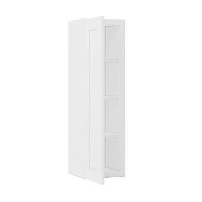 Wall Kitchen Cabinet W1242 Alpina White LessCare 12 in. width 42 in. height 12 in. depth - Kitchen Cabinets