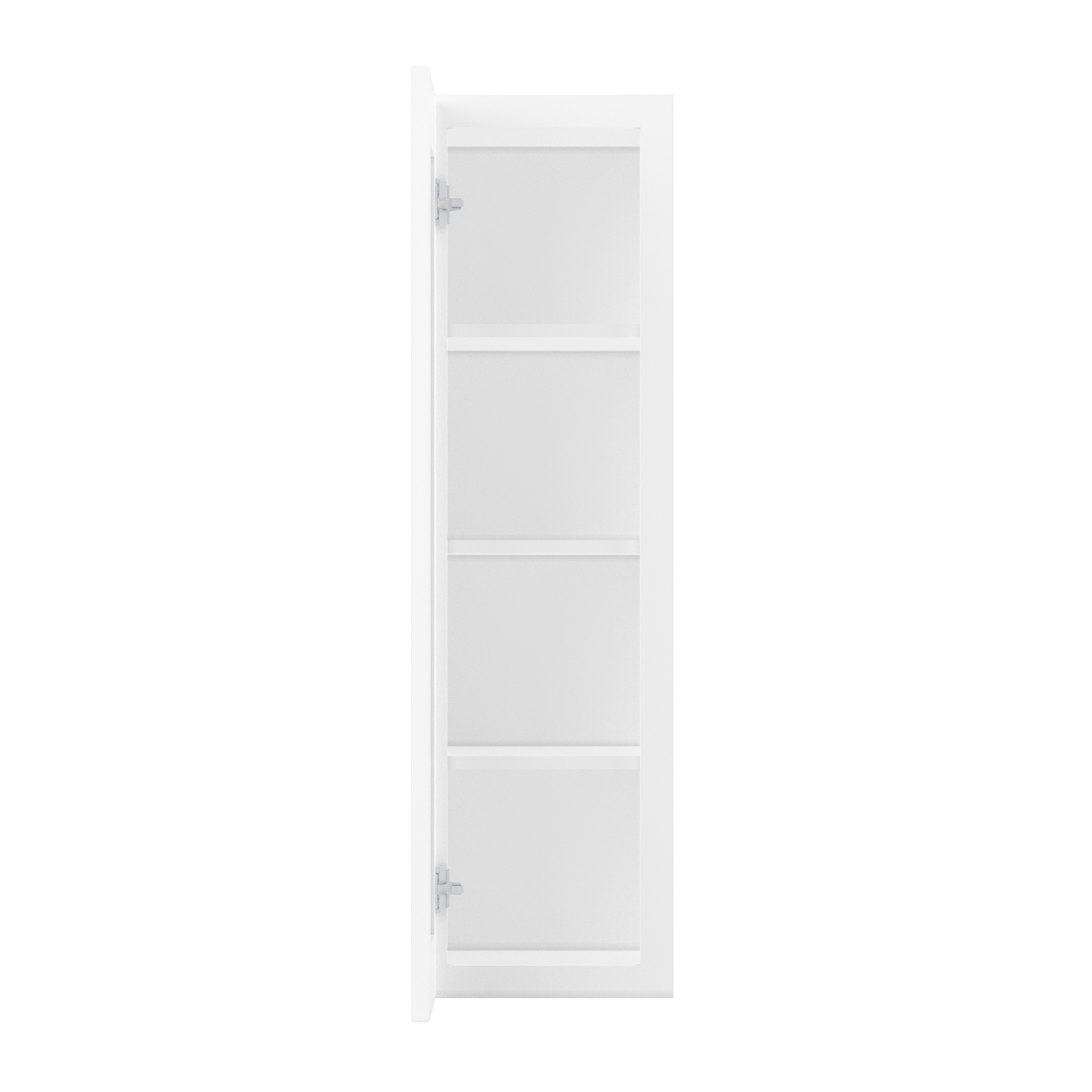 Wall Kitchen Cabinet W1242 Alpina White LessCare 12 in. width 42 in. height 12 in. depth - Kitchen Cabinets