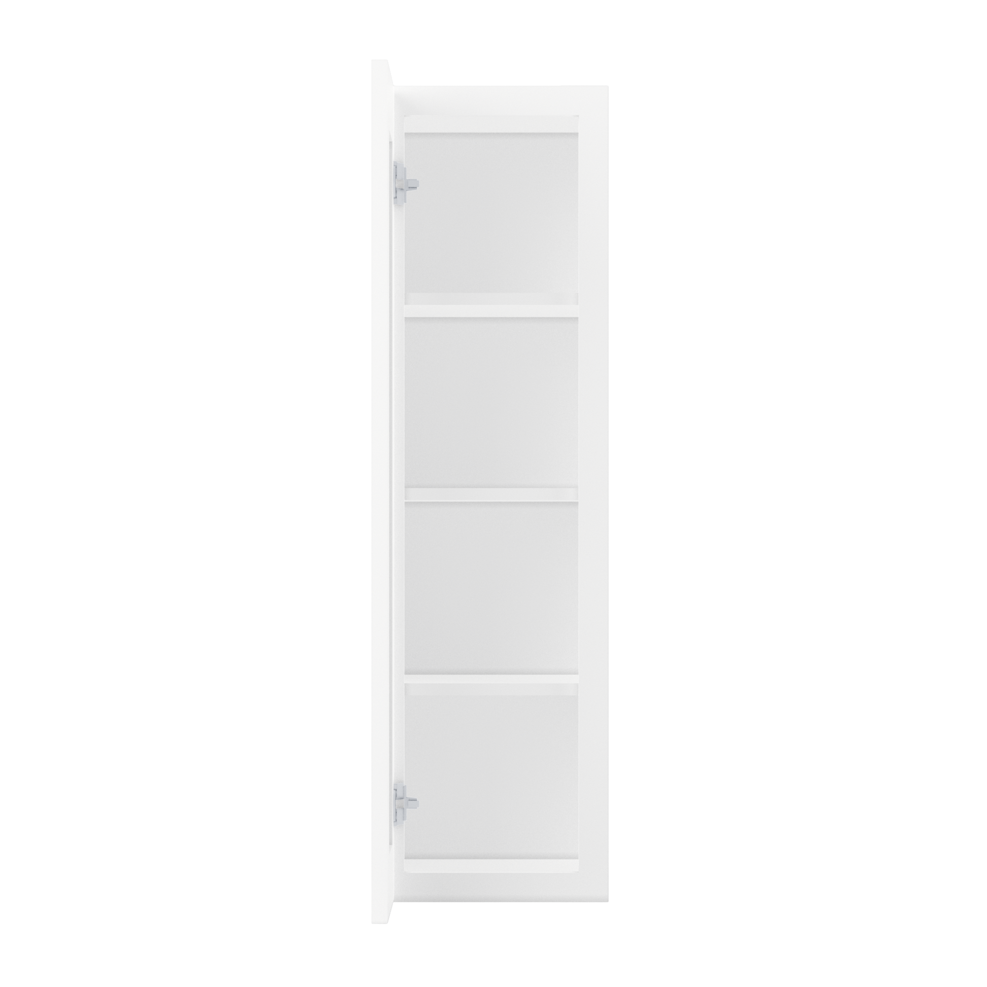 Wall Kitchen Cabinet W1242 Alpina White LessCare 12 in. width 42 in. height 12 in. depth - Kitchen Cabinets