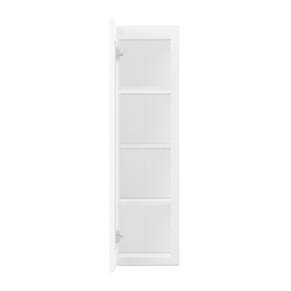 Wall Kitchen Cabinet W1242 Alpina White LessCare 12 in. width 42 in. height 12 in. depth - Kitchen Cabinets