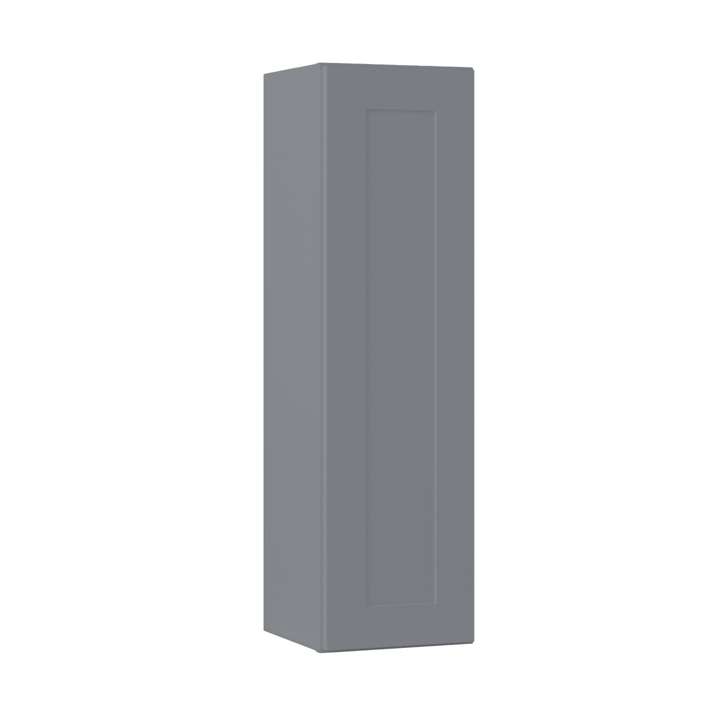 Wall Kitchen Cabinet W1242 Colonial Gray LessCare 12 in. width 42 in. height 12 in. depth - Kitchen Cabinets