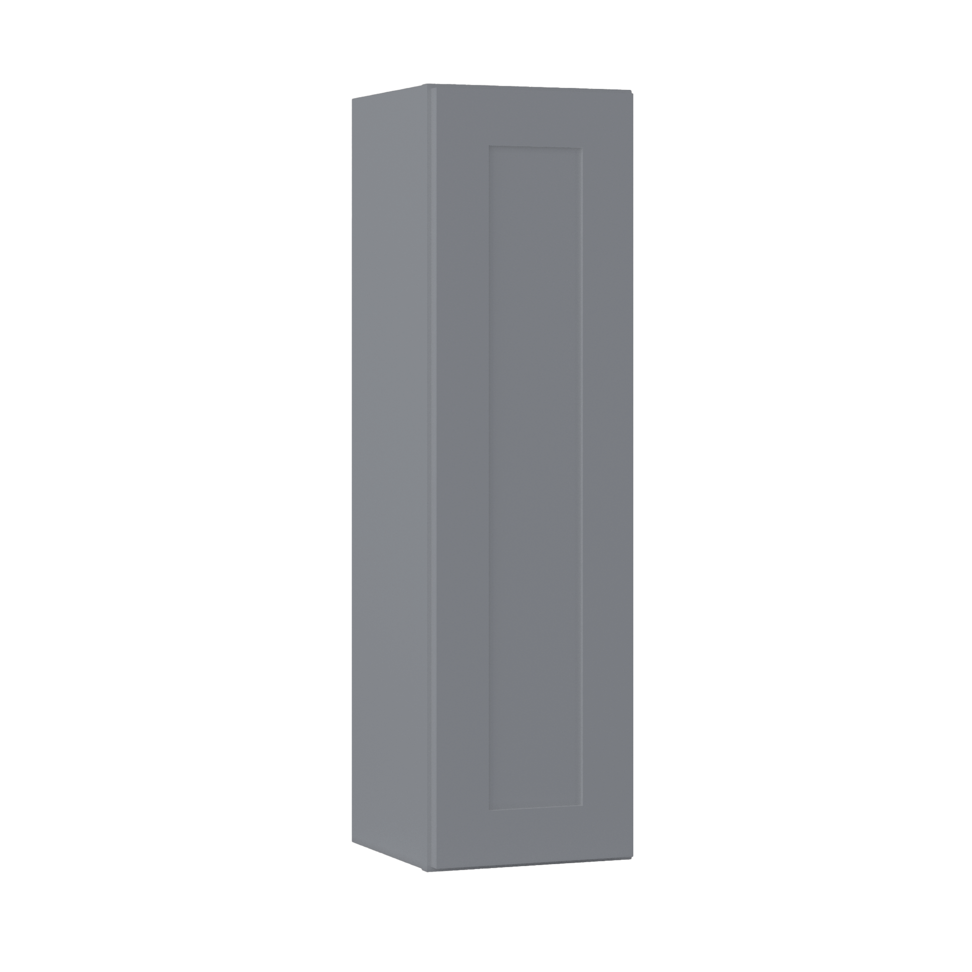 Wall Kitchen Cabinet W1242 Colonial Gray LessCare 12 in. width 42 in. height 12 in. depth - Kitchen Cabinets