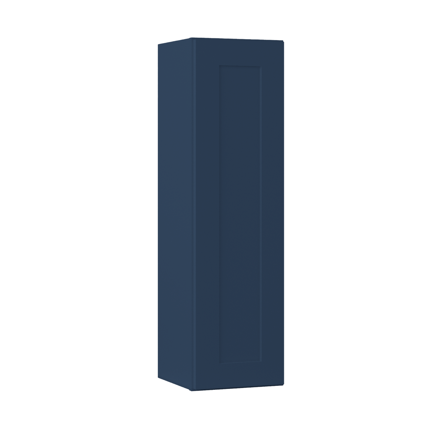 Wall Kitchen Cabinet W1242 Danbury Blue LessCare 12 in. width 42 in. height 12 in. depth - Kitchen Cabinets