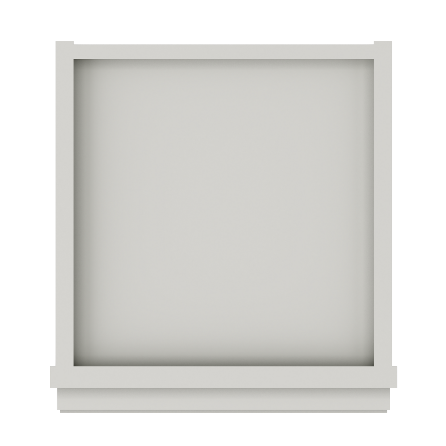 Wall Kitchen Cabinet W1242 Milan Pearl 12 in. width 42 in. height 12 in. depth - Kitchen Cabinets