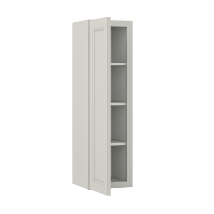 Wall Kitchen Cabinet W1242 Milan Pearl 12 in. width 42 in. height 12 in. depth - Kitchen Cabinets
