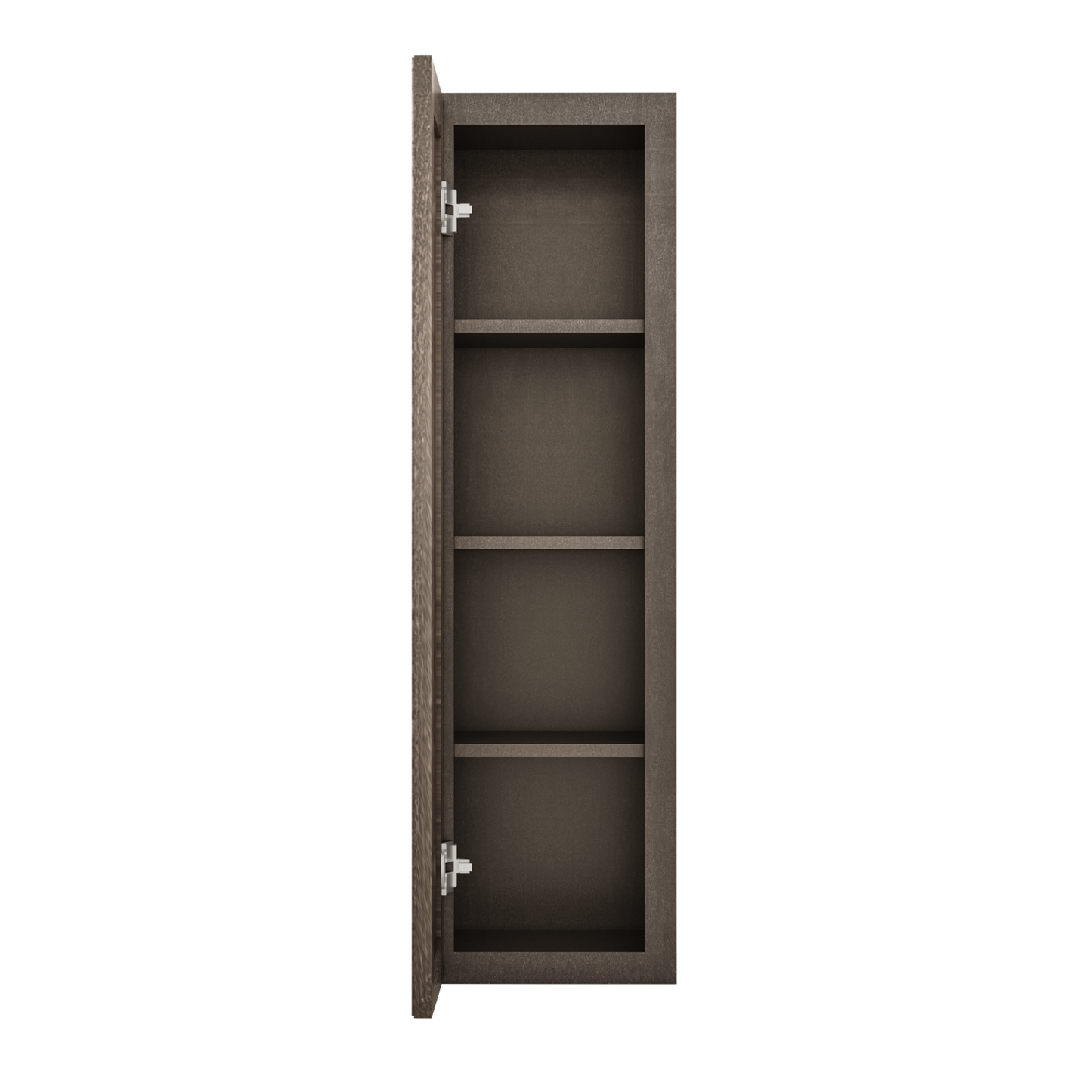 Wall Kitchen Cabinet W1242 Milan Slate 12 in. width 42 in. height 12 in. depth - Kitchen Cabinets