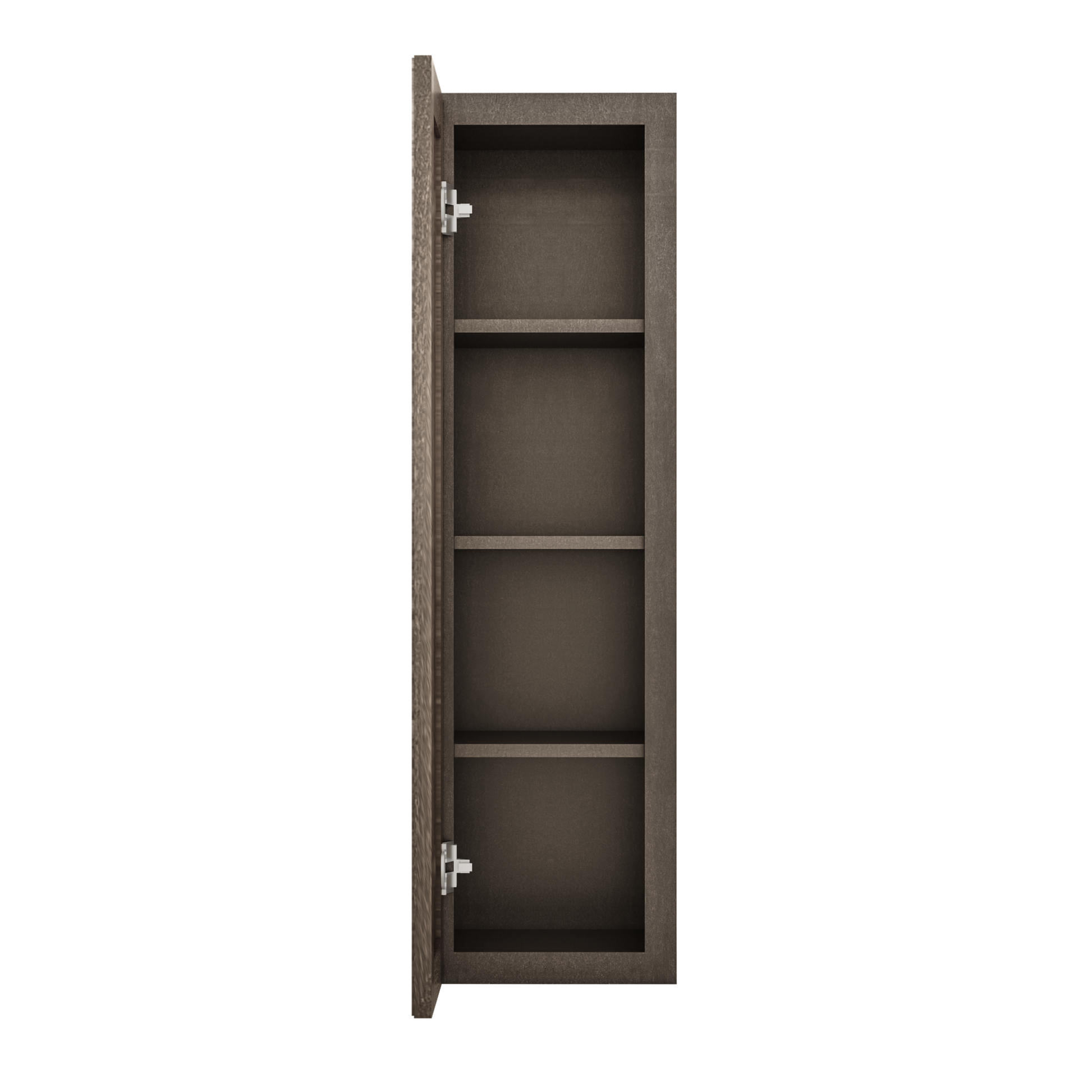 Wall Kitchen Cabinet W1242 Milan Slate 12 in. width 42 in. height 12 in. depth - Kitchen Cabinets