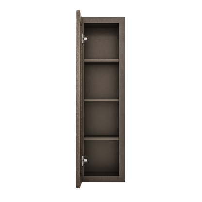 Wall Kitchen Cabinet W1242 Milan Slate 12 in. width 42 in. height 12 in. depth - Kitchen Cabinets