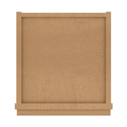 Wall Kitchen Cabinet W1242 Shaker Toffee LessCare 12 in. width 42 in. height 12 in. depth - Kitchen Cabinets