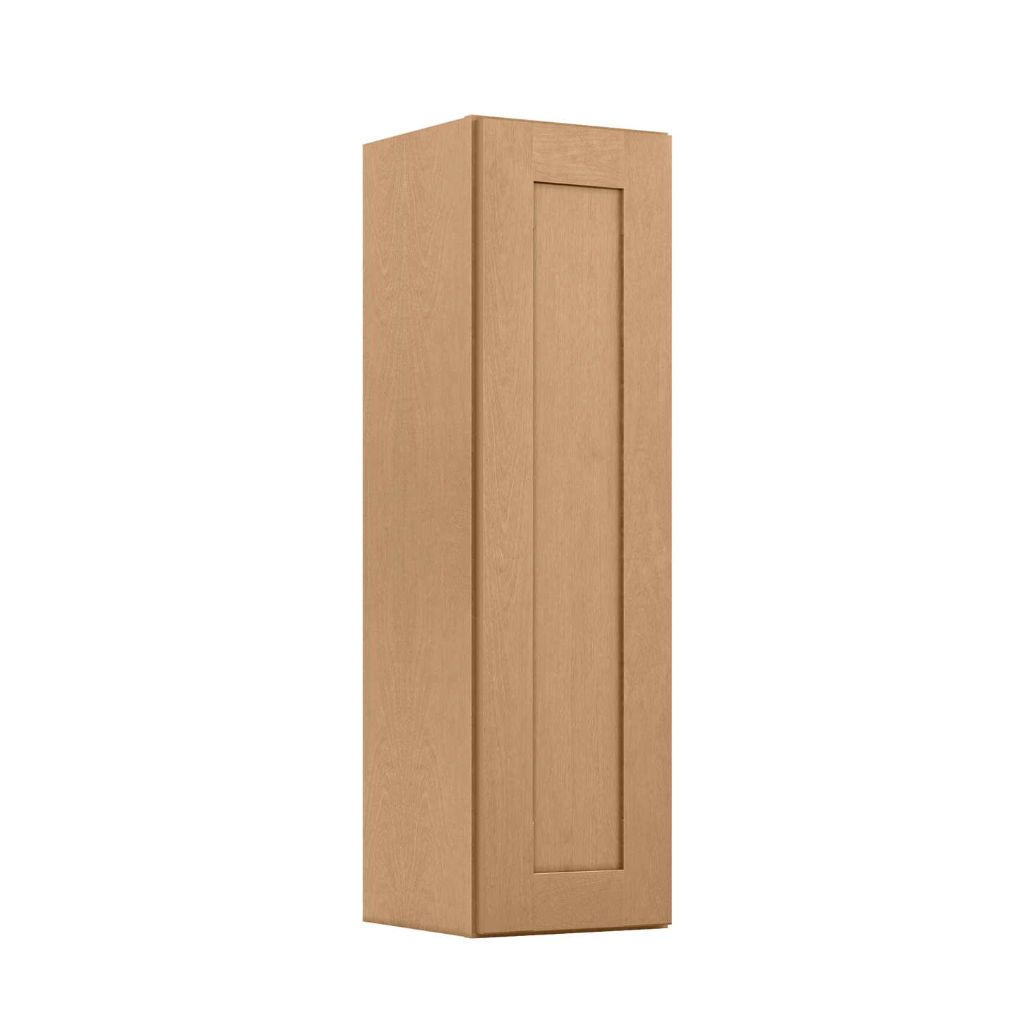 Wall Kitchen Cabinet W1242 Shaker Toffee LessCare 12 in. width 42 in. height 12 in. depth - Kitchen Cabinets