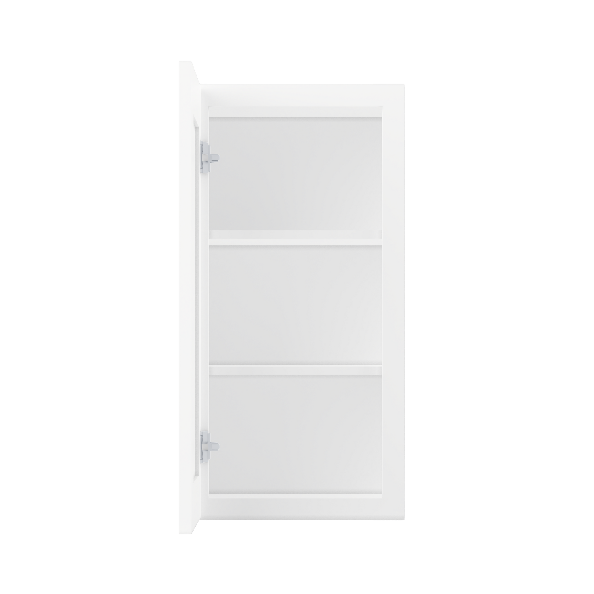 Wall Kitchen Cabinet W1530 Alpina White LessCare 15 in. width 30 in. height 12 in. depth - Kitchen Cabinets