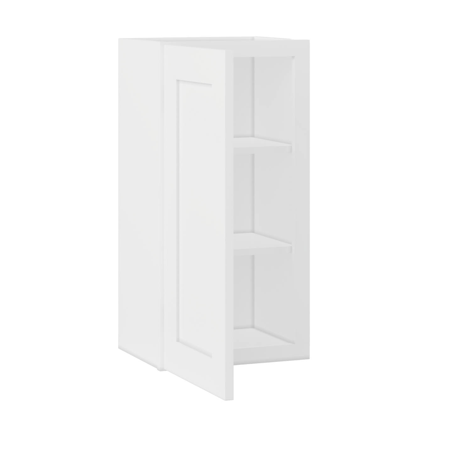 Wall Kitchen Cabinet W1530 Alpina White LessCare 15 in. width 30 in. height 12 in. depth - Kitchen Cabinets