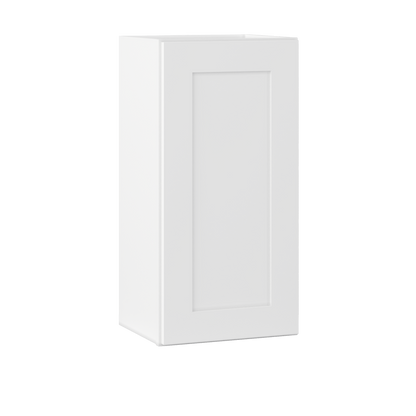 Wall Kitchen Cabinet W1530 Alpina White LessCare 15 in. width 30 in. height 12 in. depth - Kitchen Cabinets