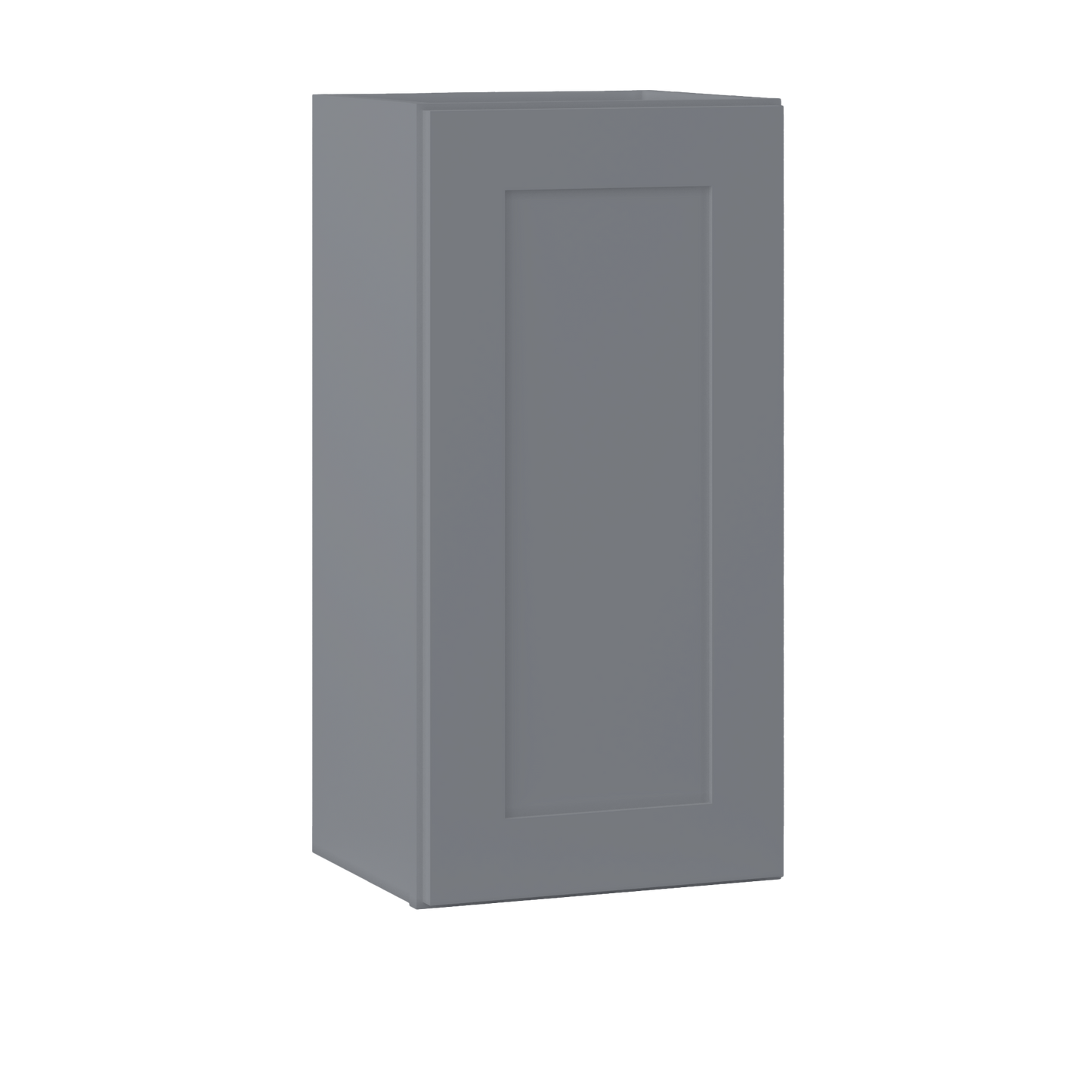 Wall Kitchen Cabinet W1530 Colonial Gray LessCare 15 in. width 30 in. height 12 in. depth - Kitchen Cabinets