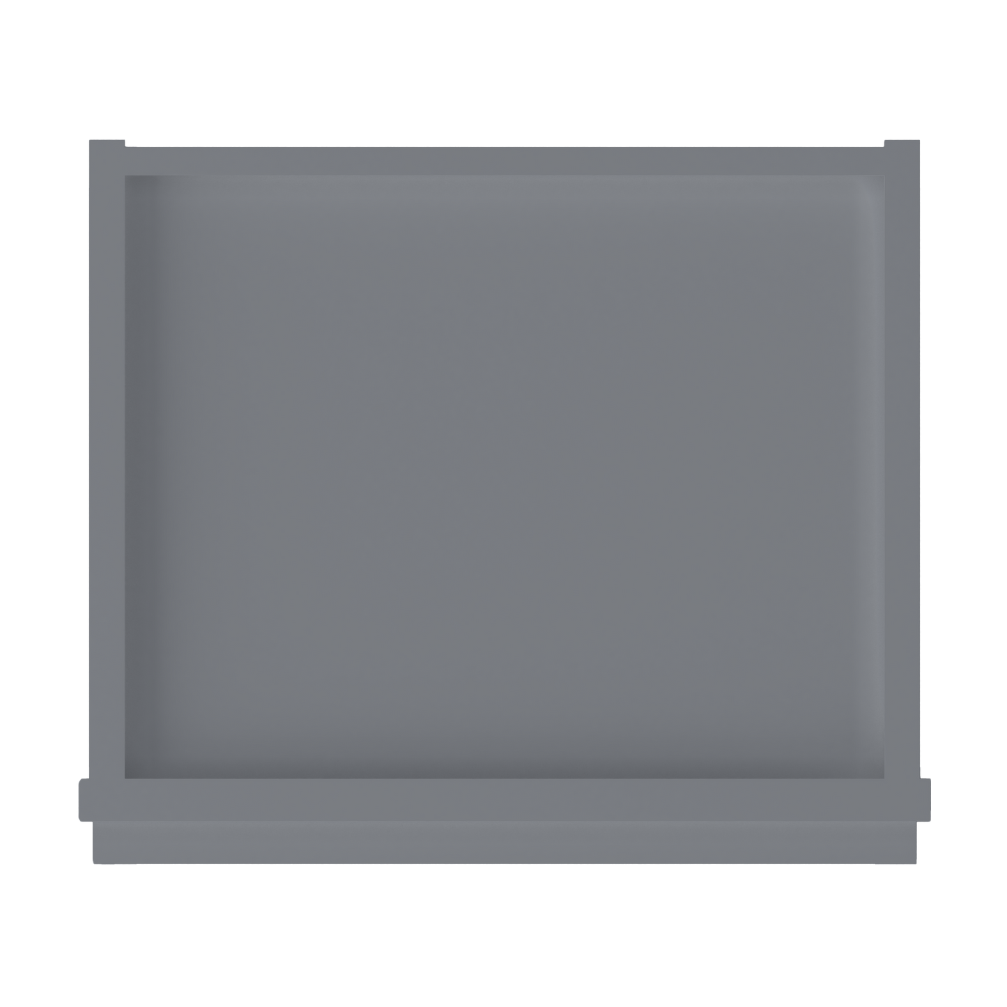 Wall Kitchen Cabinet W1530 Colonial Gray LessCare 15 in. width 30 in. height 12 in. depth - Kitchen Cabinets