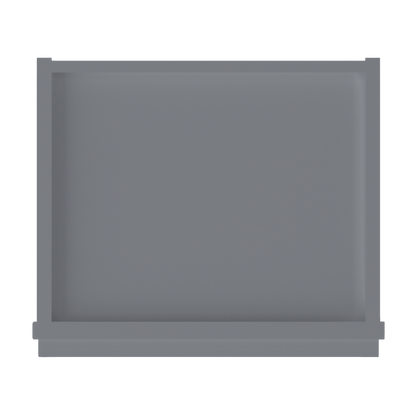 Wall Kitchen Cabinet W1530 Colonial Gray LessCare 15 in. width 30 in. height 12 in. depth - Kitchen Cabinets