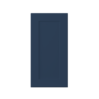 Wall Kitchen Cabinet W1530 Danbury Blue LessCare 15 in. width 30 in. height 12 in. depth - Kitchen Cabinets