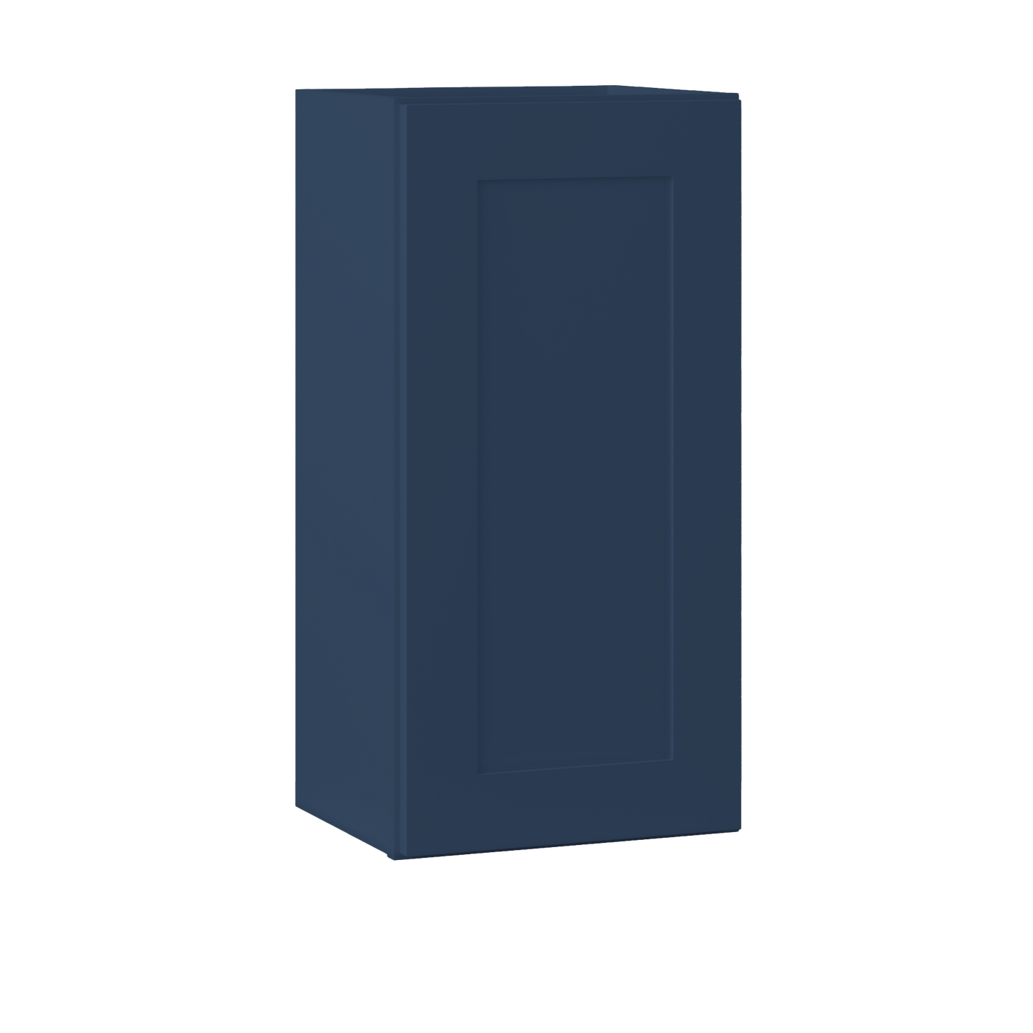 Wall Kitchen Cabinet W1530 Danbury Blue LessCare 15 in. width 30 in. height 12 in. depth - Kitchen Cabinets