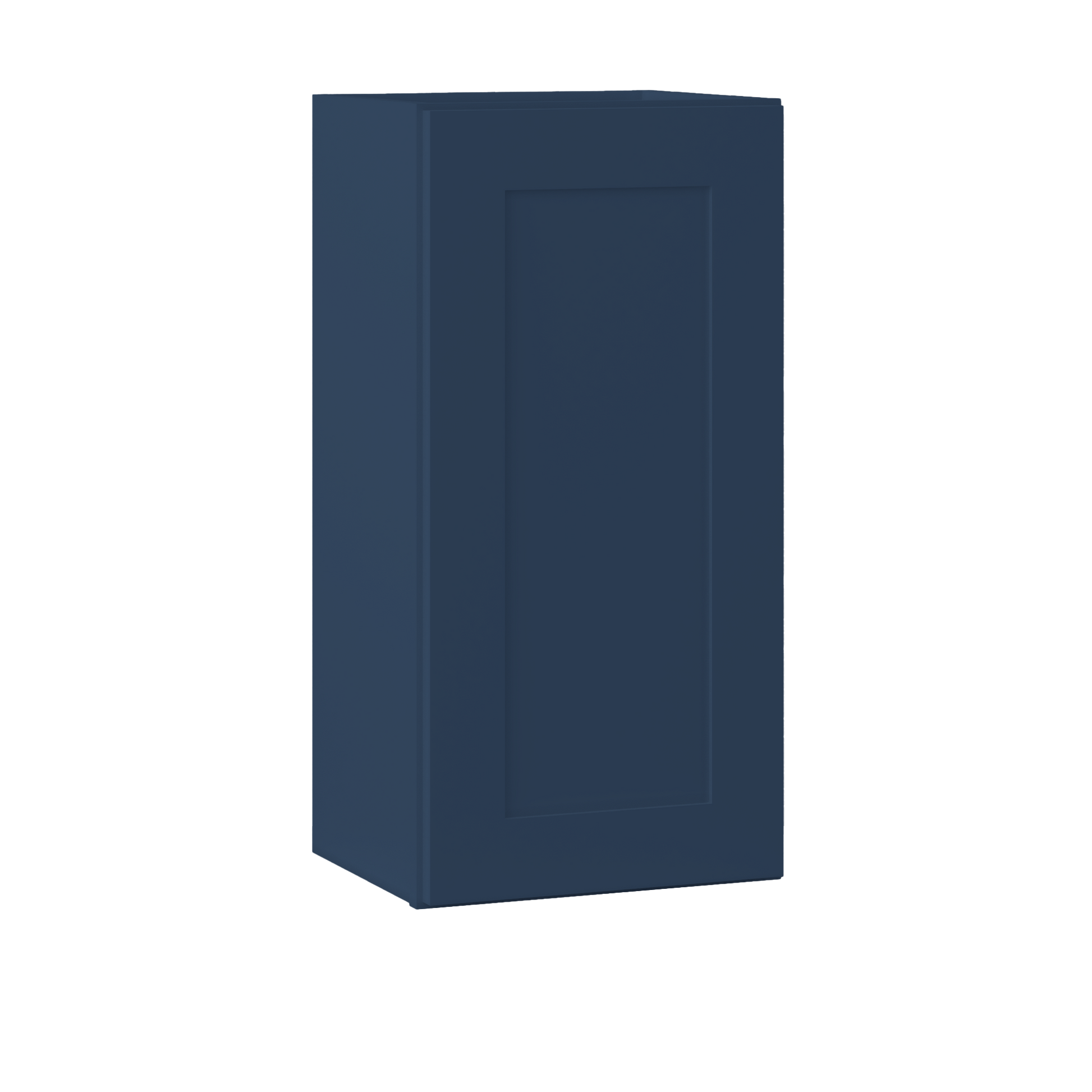Wall Kitchen Cabinet W1530 Danbury Blue LessCare 15 in. width 30 in. height 12 in. depth - Kitchen Cabinets