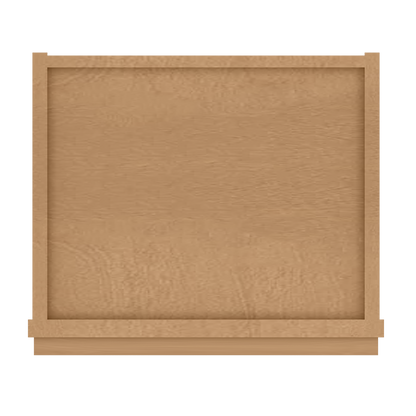 Wall Kitchen Cabinet W1530 Shaker Toffee LessCare 15 in. width 30 in. height 12 in. depth - Kitchen Cabinets