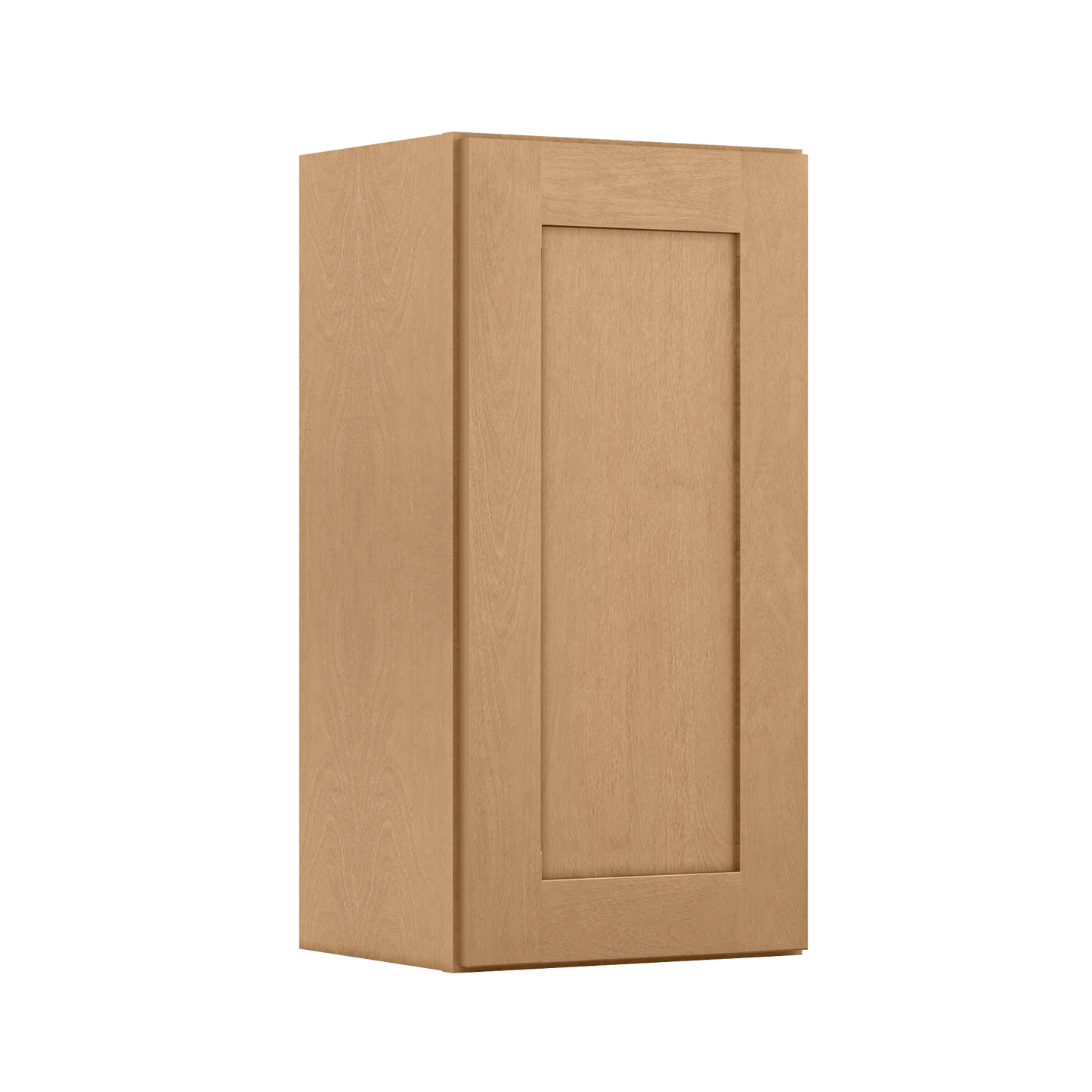 Wall Kitchen Cabinet W1530 Shaker Toffee LessCare 15 in. width 30 in. height 12 in. depth - Kitchen Cabinets