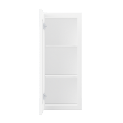 Wall Kitchen Cabinet W1536 Alpina White LessCare 15 in. width 36 in. height 12 in. depth - Kitchen Cabinets