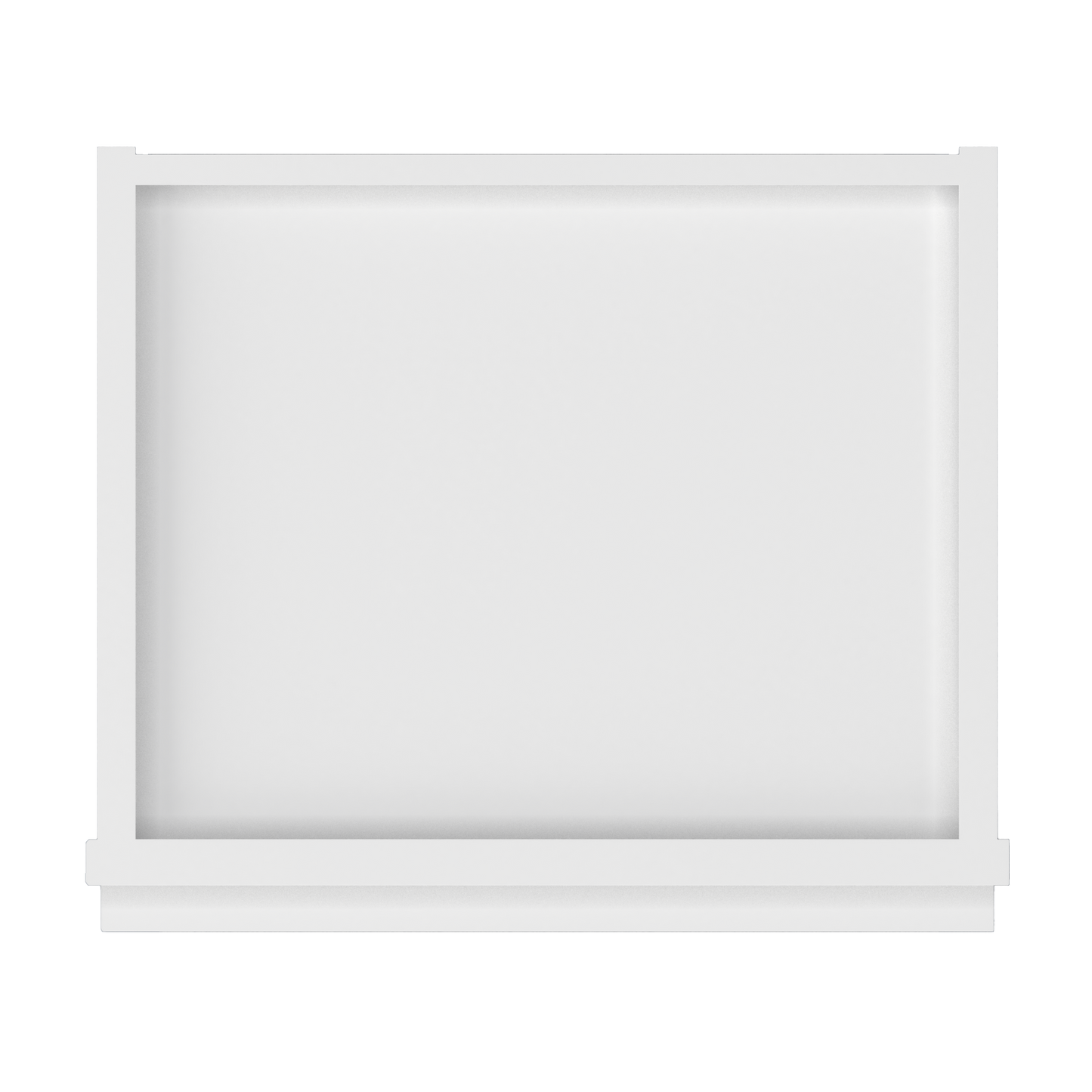 Wall Kitchen Cabinet W1536 Alpina White LessCare 15 in. width 36 in. height 12 in. depth - Kitchen Cabinets