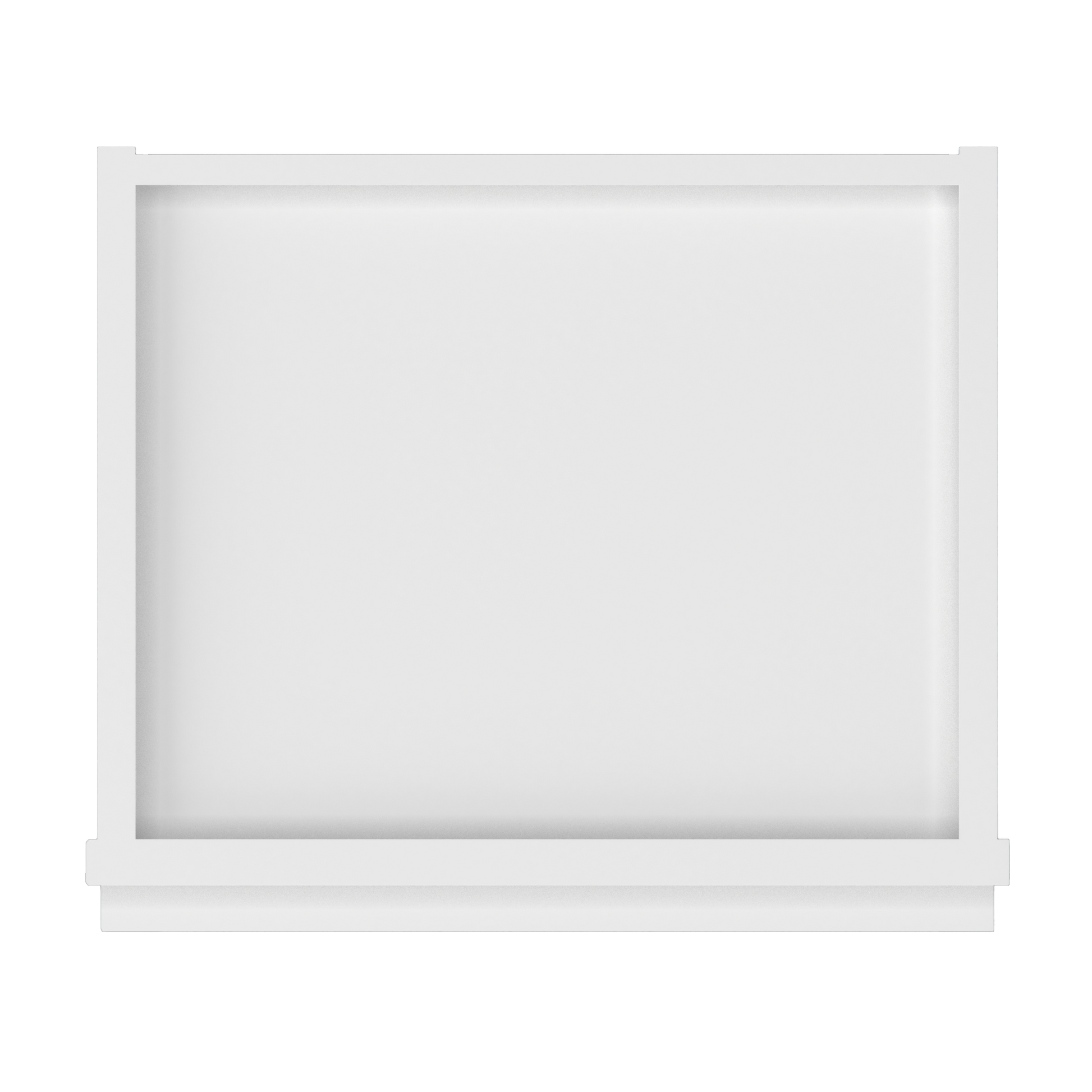 Wall Kitchen Cabinet W1536 Alpina White LessCare 15 in. width 36 in. height 12 in. depth - Kitchen Cabinets