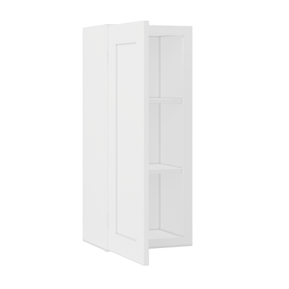Wall Kitchen Cabinet W1536 Alpina White LessCare 15 in. width 36 in. height 12 in. depth - Kitchen Cabinets