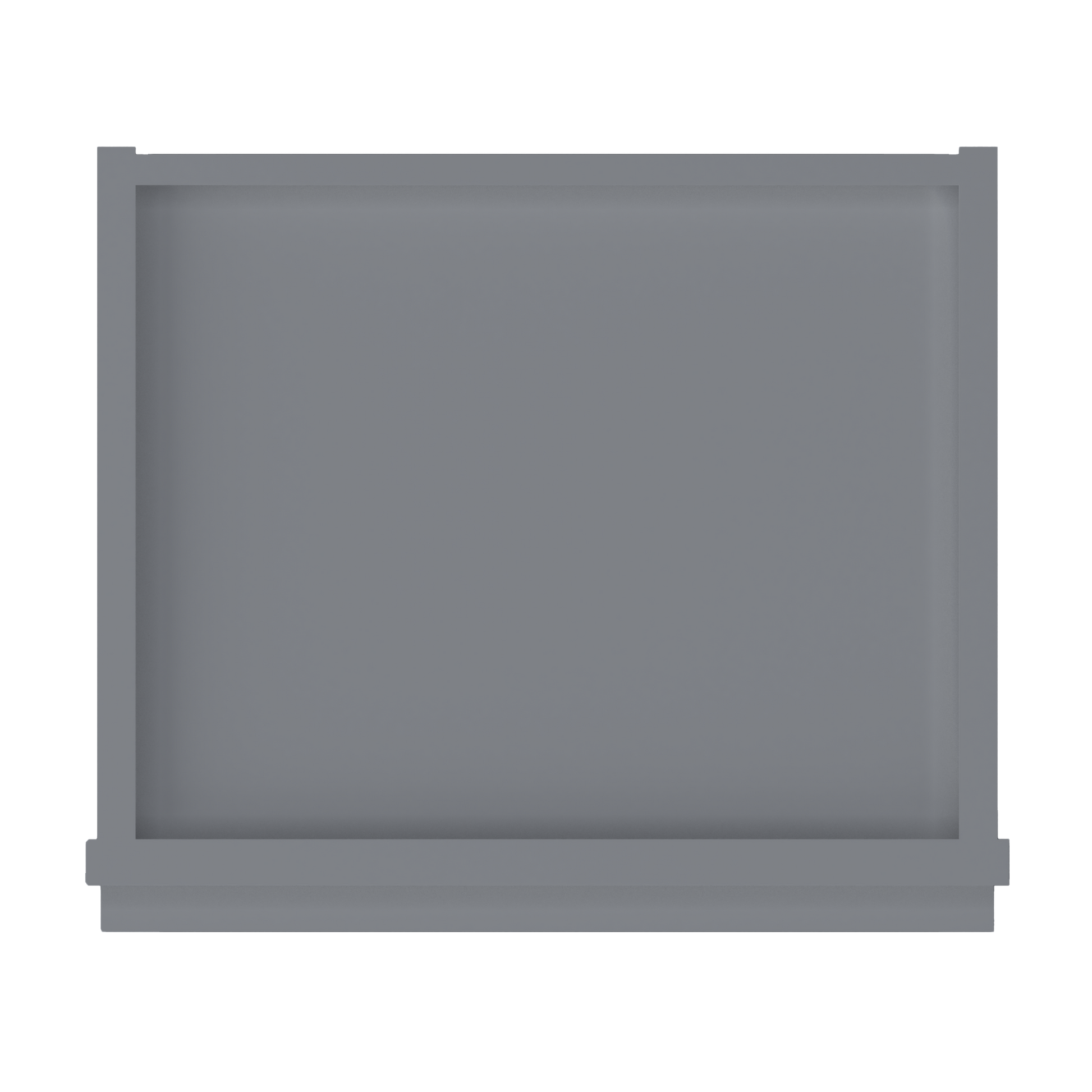 Wall Kitchen Cabinet W1536 Colonial Gray LessCare 15 in. width 36 in. height 12 in. depth - Kitchen Cabinets