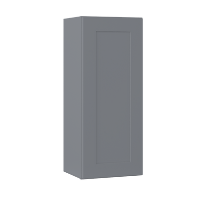 Wall Kitchen Cabinet W1536 Colonial Gray LessCare 15 in. width 36 in. height 12 in. depth - Kitchen Cabinets