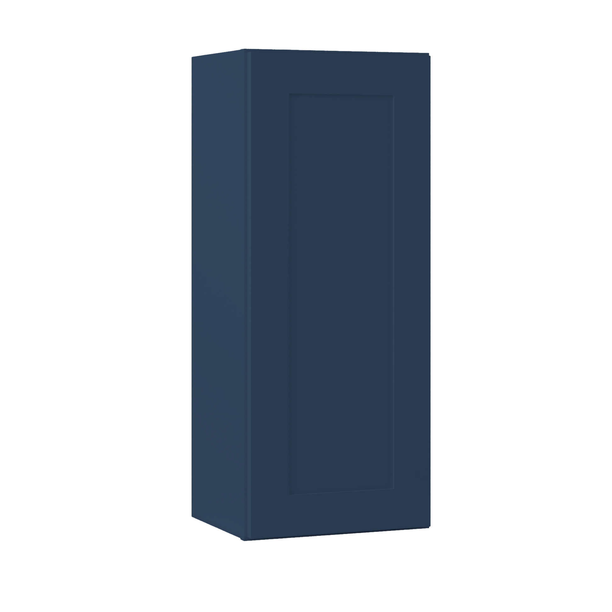 Wall Kitchen Cabinet W1536 Danbury Blue LessCare 15 in. width 36 in. height 12 in. depth - Kitchen Cabinets