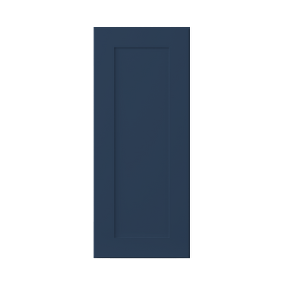 Wall Kitchen Cabinet W1536 Danbury Blue LessCare 15 in. width 36 in. height 12 in. depth - Kitchen Cabinets