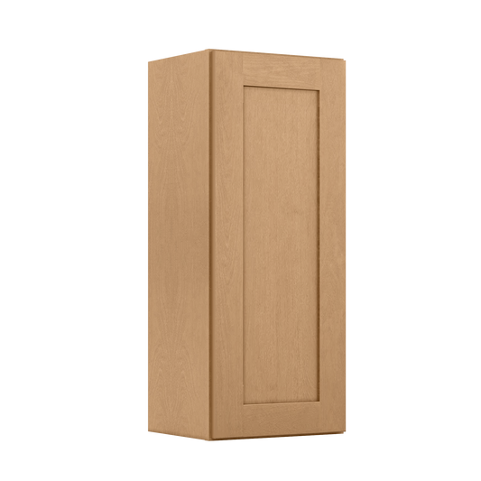 Wall Kitchen Cabinet W1536 Shaker Toffee LessCare 15 in. width 36 in. height 12 in. depth - Kitchen Cabinets