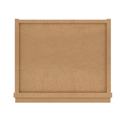 Wall Kitchen Cabinet W1536 Shaker Toffee LessCare 15 in. width 36 in. height 12 in. depth - Kitchen Cabinets